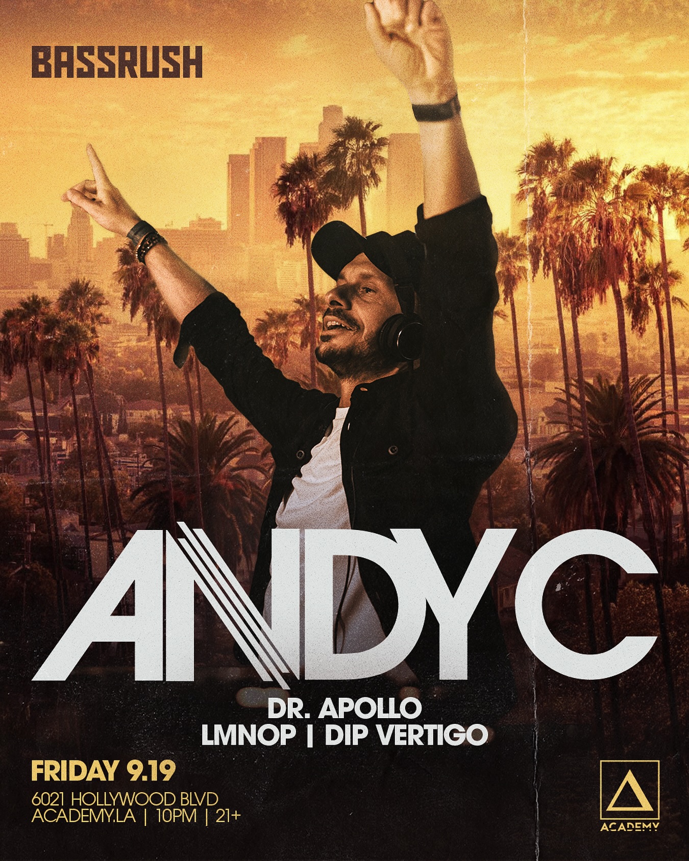 Dr. Apollo, LMNOP, and Dip Vertigo at Academy LA