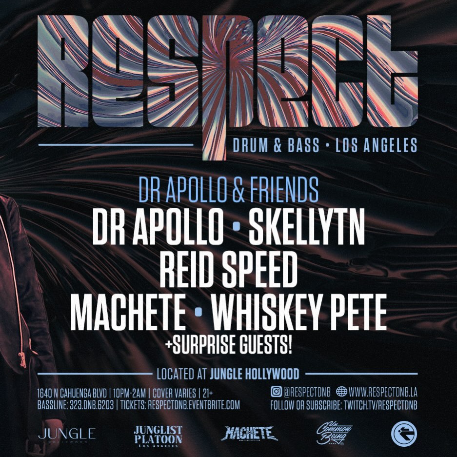 Dr. Apollo & Friends at Respect LA, Jungle Hollywood
